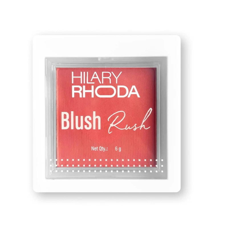 Hilary Rhoda Blush Rush | Highly Pigmented | Silky Smooth Texture | Available in 6 Shades | Matte Finish | Buildable Coverage | Blends Easily & Glides on Smoothly - 6g (Tube Rose | Shade 04) thumbnail 2